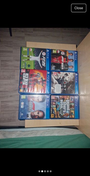 Ps4 slim cu 7 jocuri