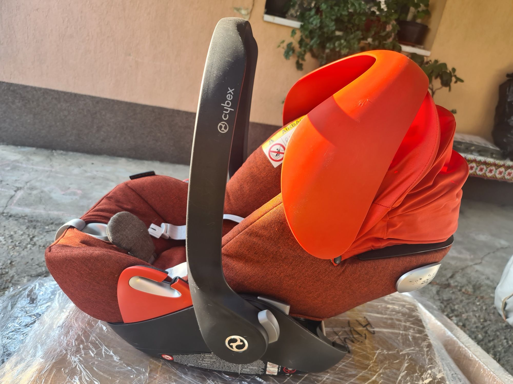 Carucior 3 in 1 SET Cybex Platinum Priam Q Autumn Gold