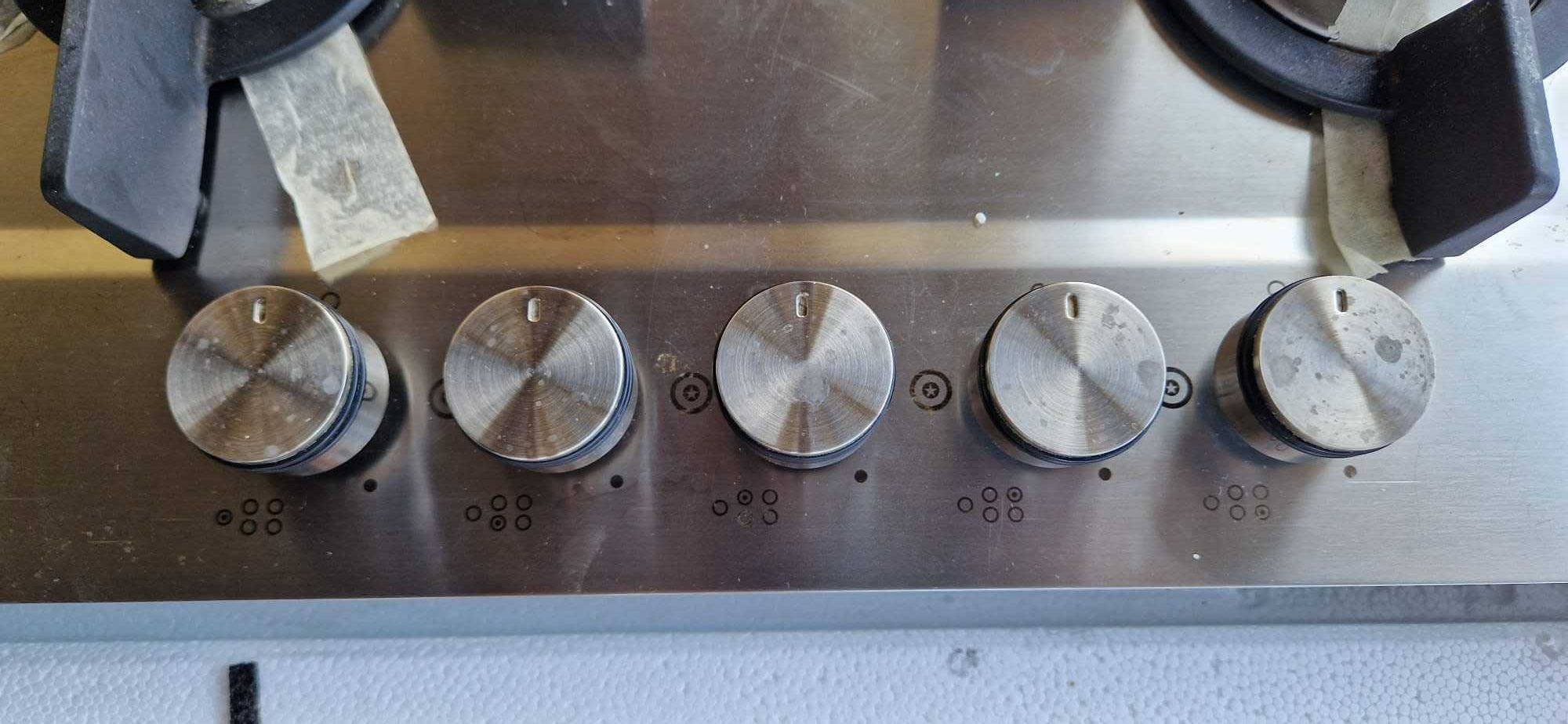 Plita incorporabila, import Italia, noua, outlet, inox, Smalvic, gaz