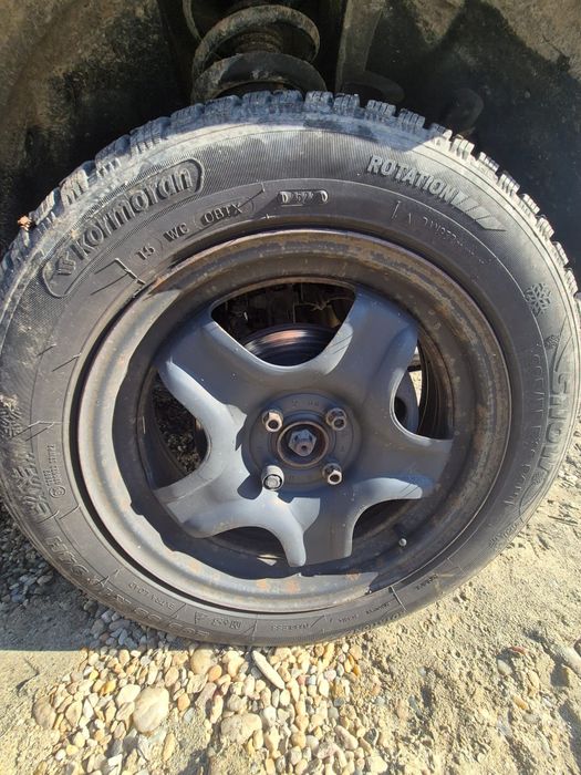 Jante Structurate R16 Dacia Cauciucuri Iarna
