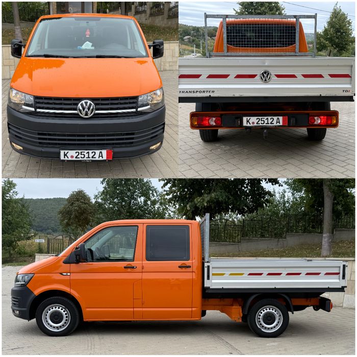 Vw Transporter T6 2019 2.0 Tdi - 150cp Euro 6 Doka 6 locuri T 6