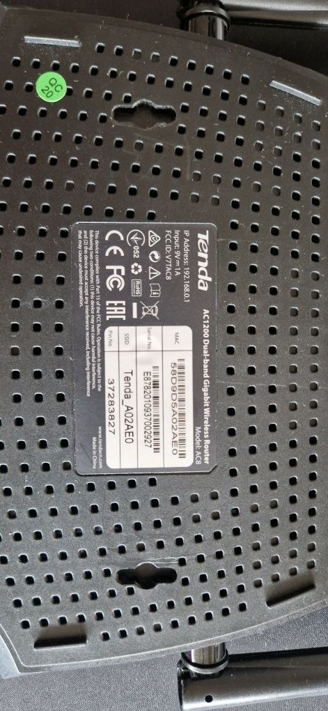 Рутер Tenda AC8 1200
