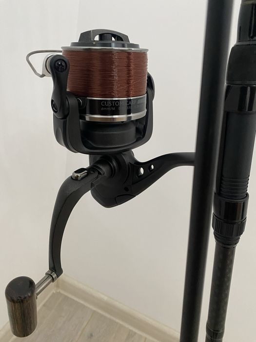 Okuma Custom Black, 3.90m + Okuma Custom Carp 7000