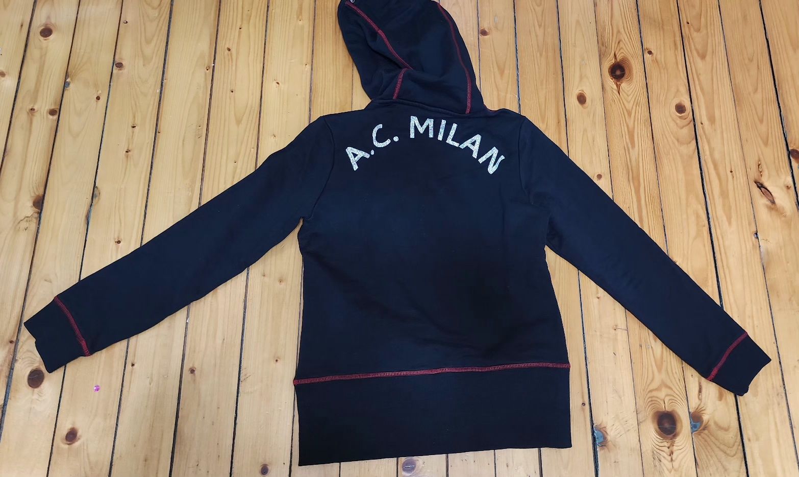ADIDAS  A.C. MILAN Ретро Суичър