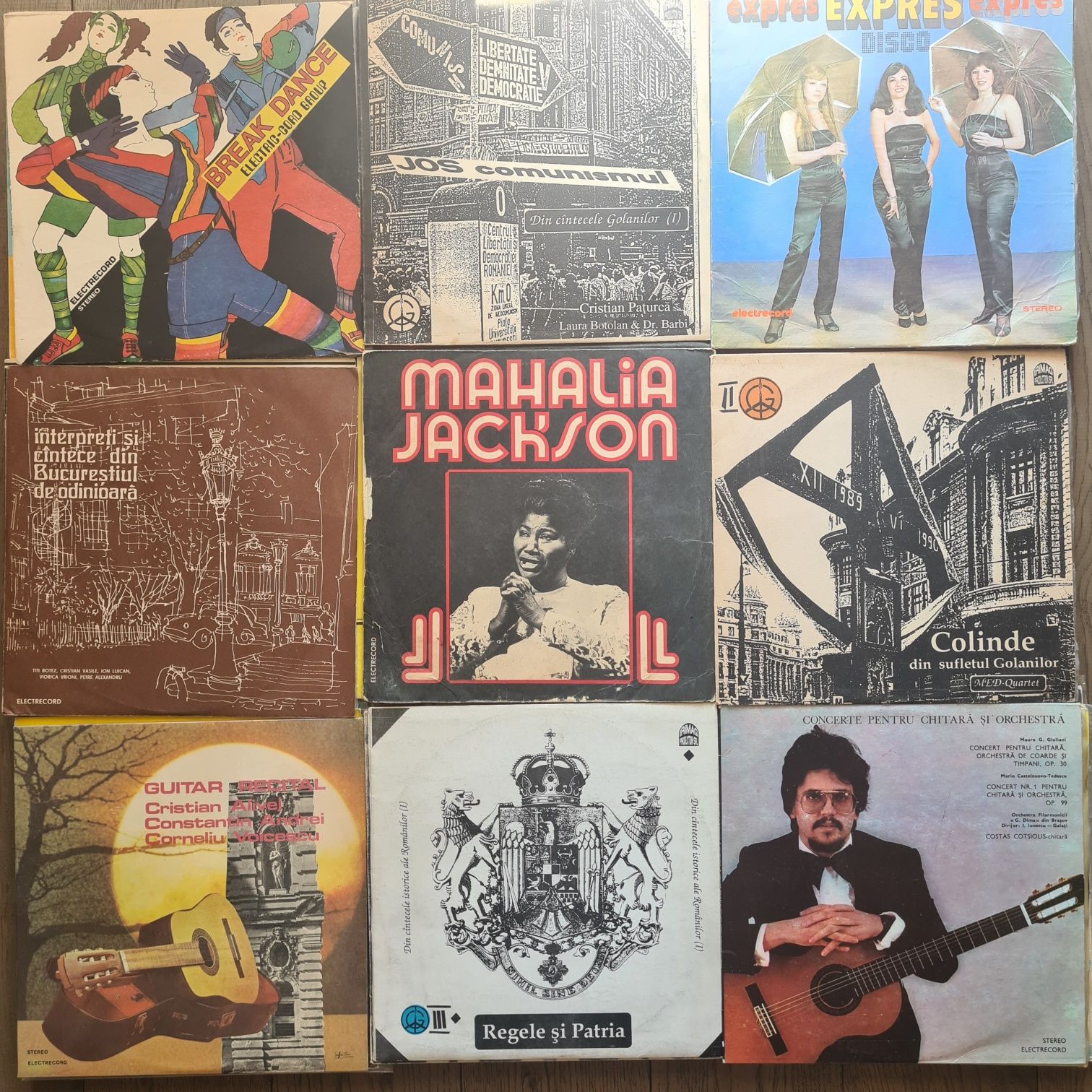 Discuri de vinil Electrecord, LP Vinyl, Placi muzica romaneasca
