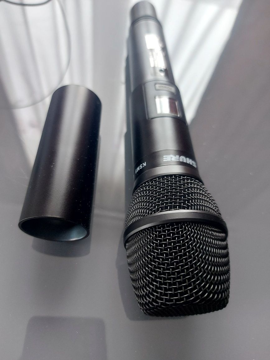 microfon wireless shure ksm 9 , impecabil ,(nou )