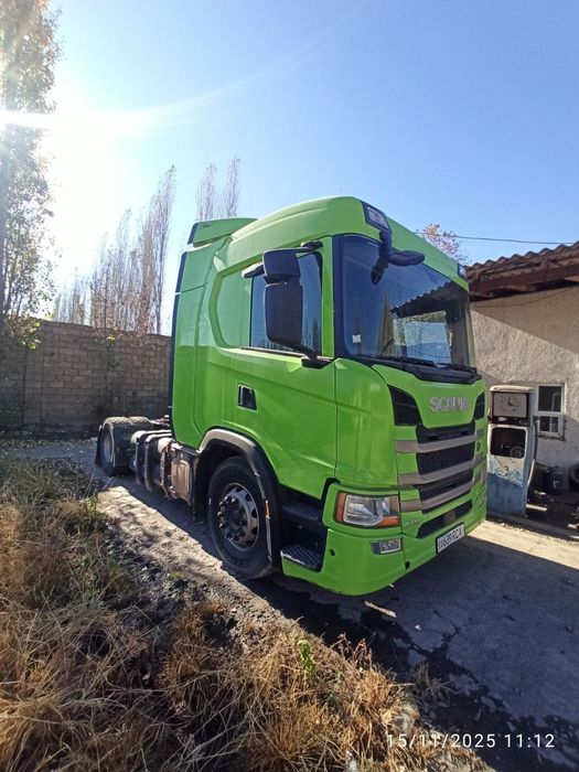 Scania G410 завод метан газ