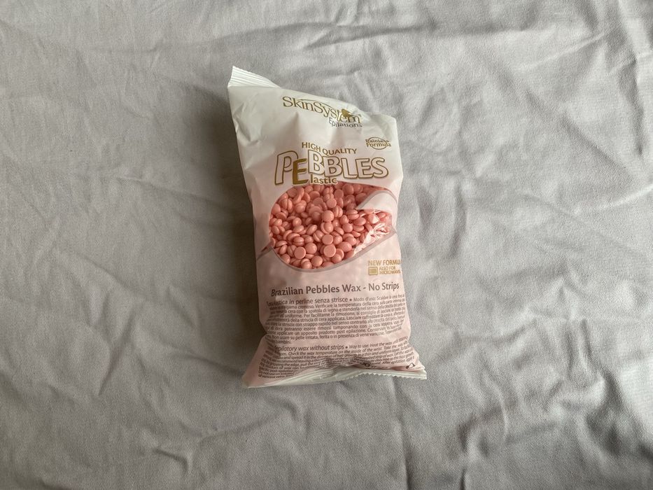 Pebbles перли восък за епилация  wax pink