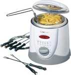 Фритюрник Clatronic FFR 2916, 1 л, 900 W, Бял