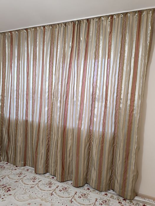 Шторы, ламбрекен - комплект