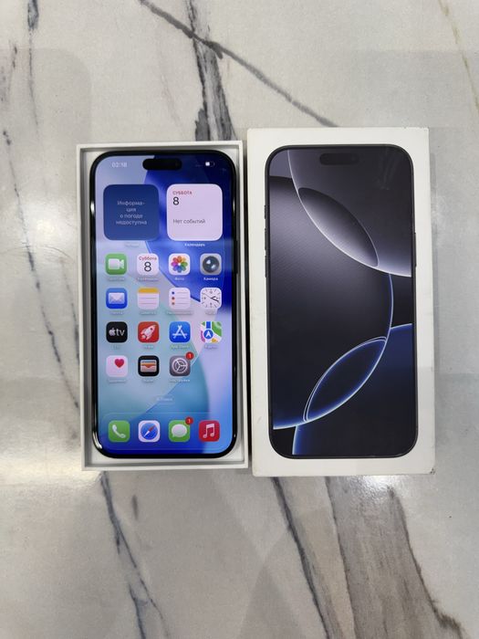 Iphone 16 pro max 100% yomkost