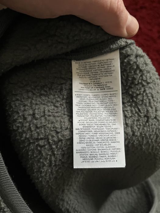 Polar Fleece Nike Sherpa Club loose fit M