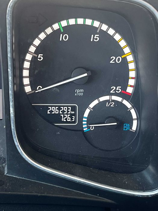 Mercedes Actros 1842 km foarte putini