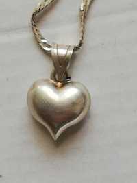 Pandantiv argint 925, in forma de inima