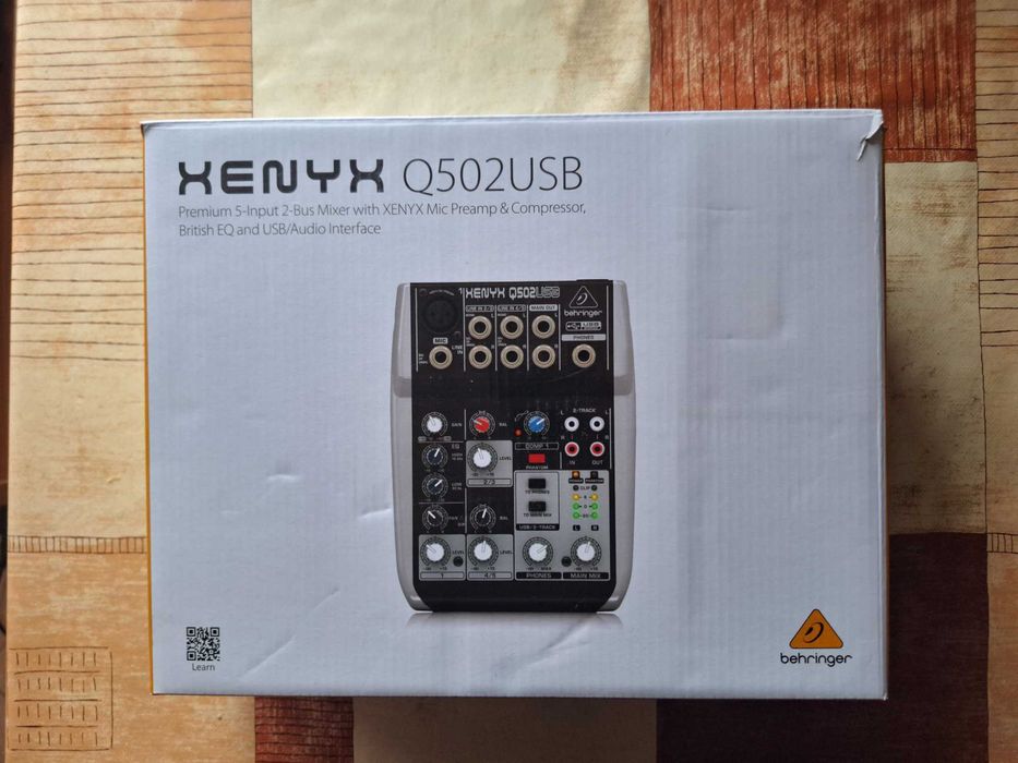 Аудио Миксер Behringer XENYX Q502USB