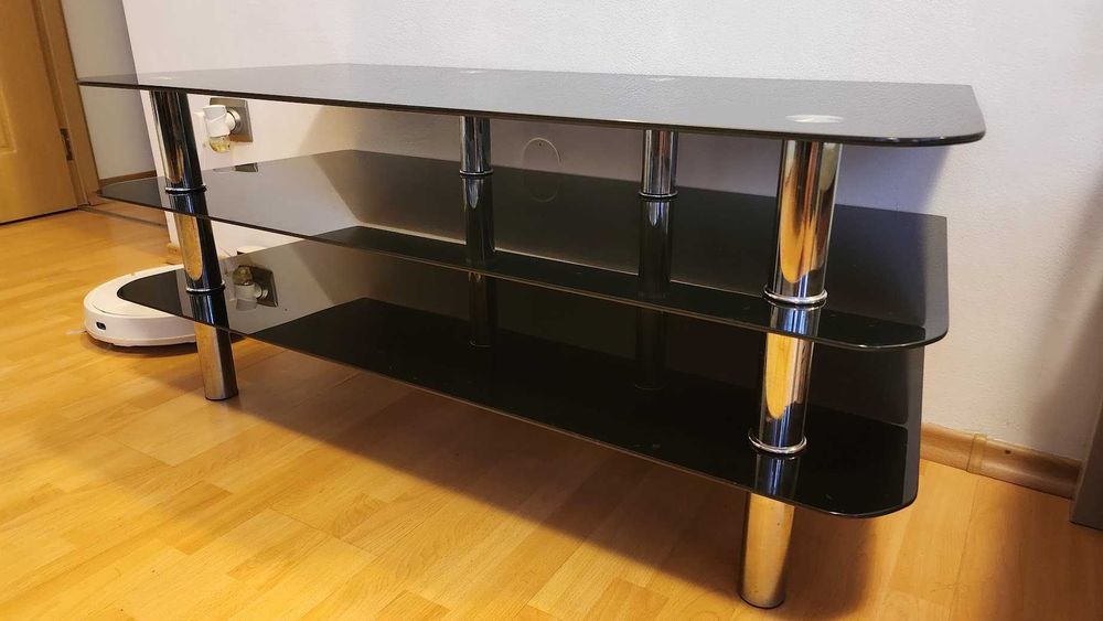 Masa TV din sticla securizata
