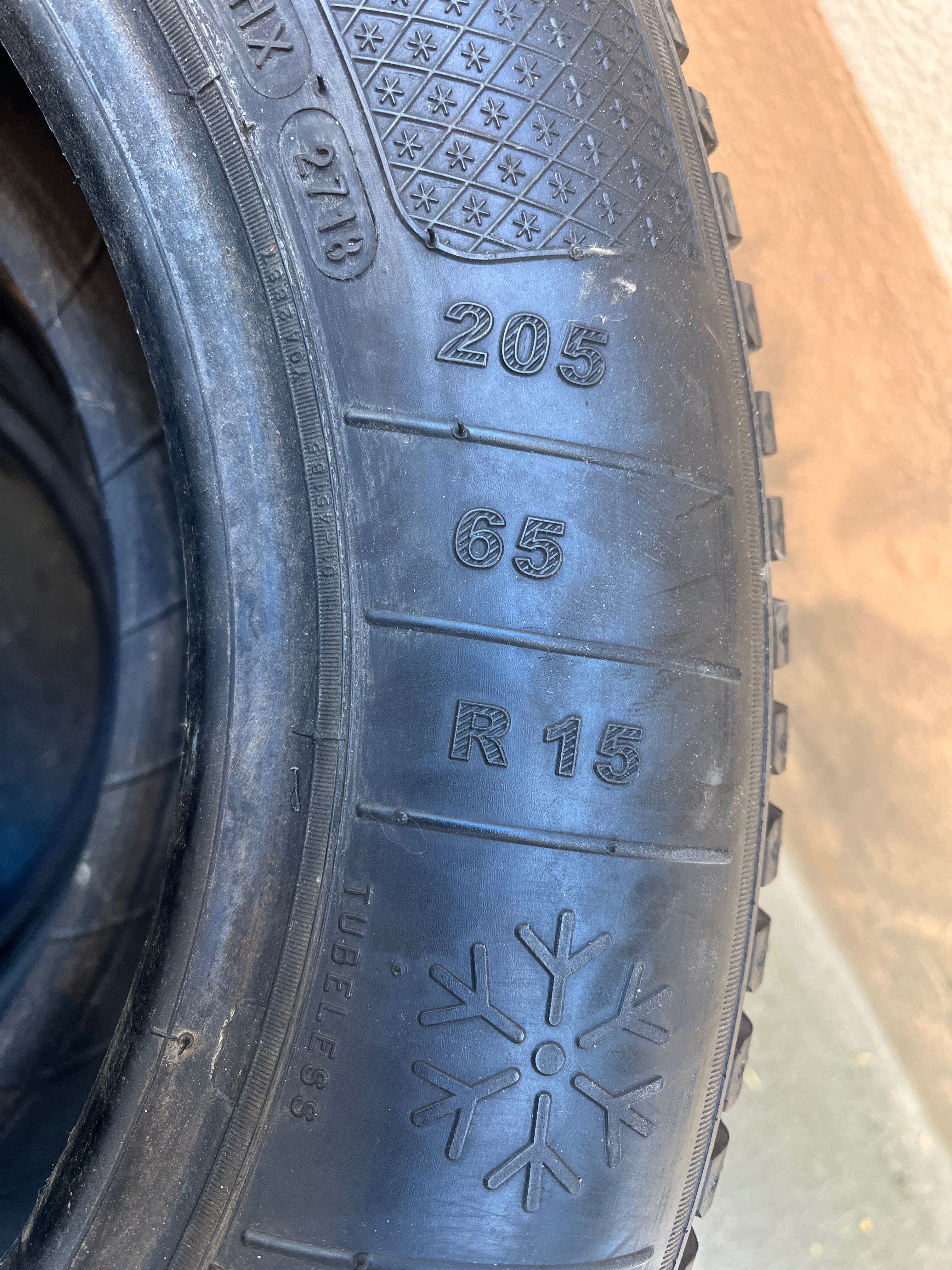 4 зимни гуми Kleber 205/65/15