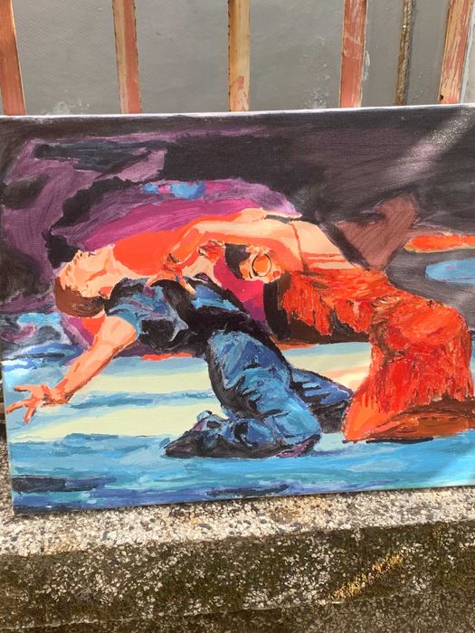 стара картина танц