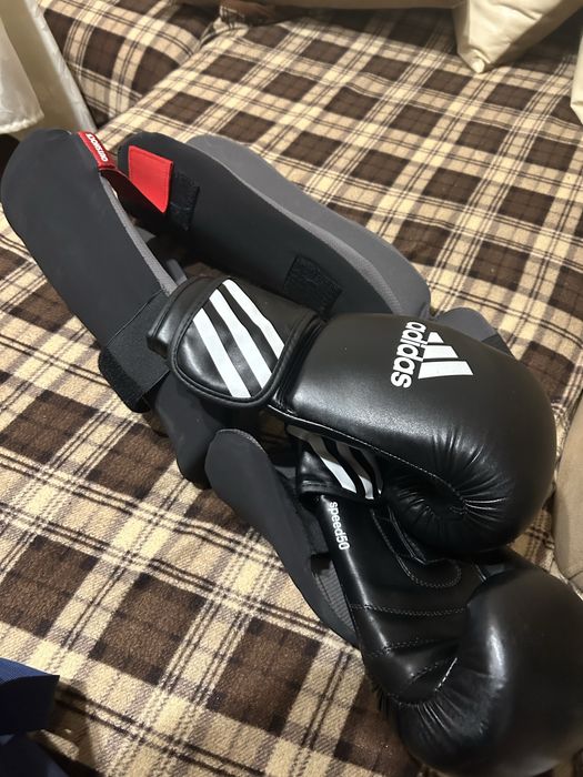Ръкавици и кори за кикбокс