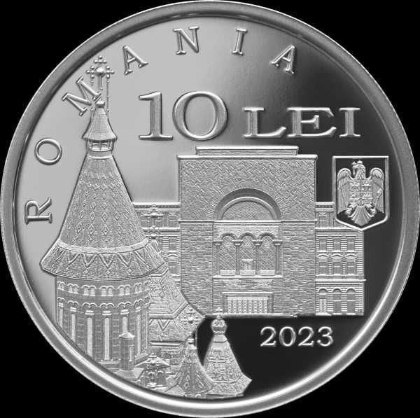 10 LEI - Timișoara 2023 – Capitală Europeană a Culturii - Argint PROOF