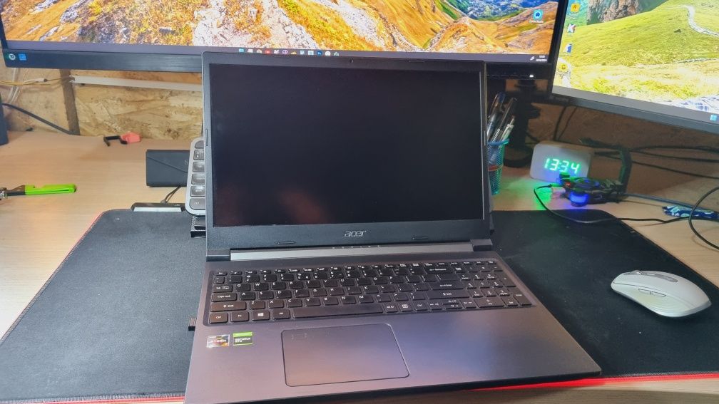 Laptop Gaming Aspire 7 GTX 1650 Ti - 24GB RAM DDR4