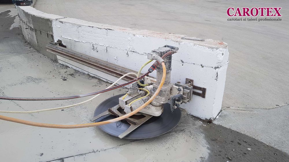 Taieri si decupari industriale in beton