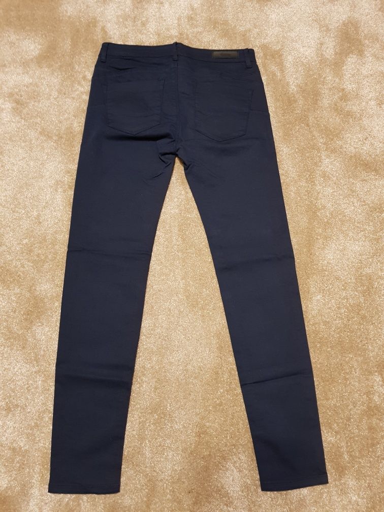 Pantaloni Stradivarius, 36, bleumarin