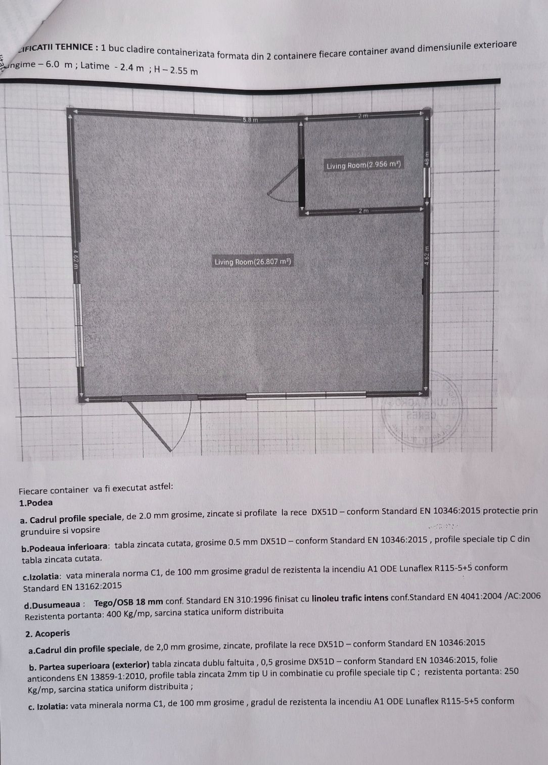 Cladire container