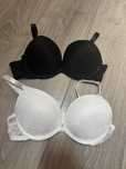 Set sutiene alb negru 70B