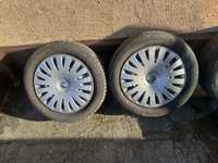 Set complet 4 cauciucuri si jante Volkswagen R16