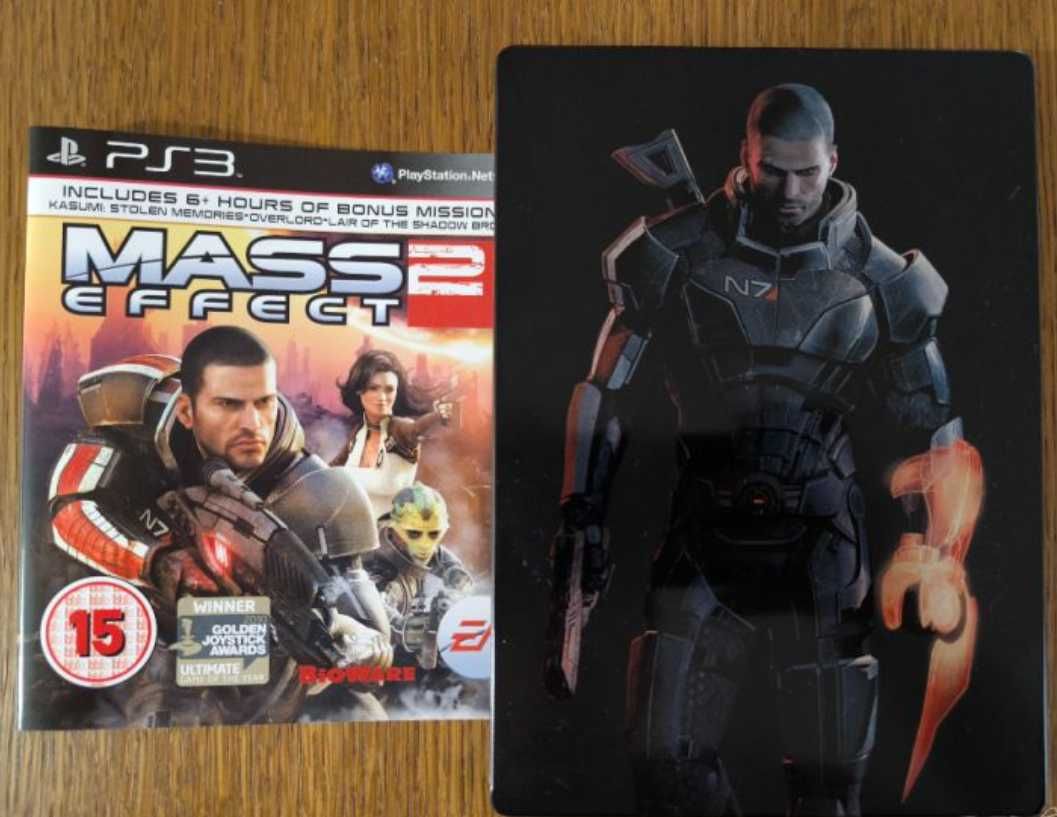 Mass Effect 2 and Mass Effect 3 - Steelbook PS3 Playstation 3 ПС3