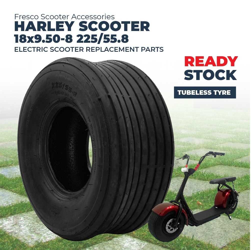 Cauciuc tubeless 18x9.50-8 225/55-8 scuter Harley Chopper Citycoco