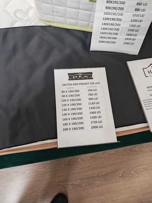 Vand saltea 180 x 200  EKO POCKET