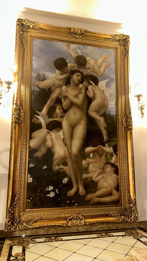 Картина Рождение Венеры, холст, масло