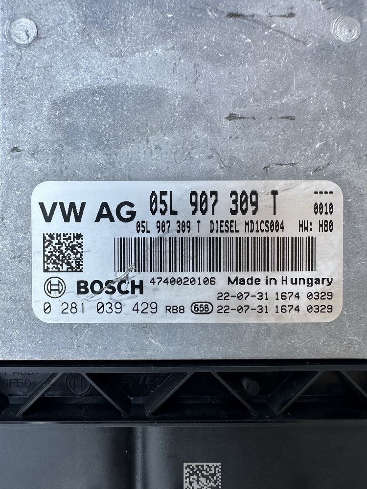 Ecu motor / Calculator motor VW, Audi, Skoda, Seat 2.0 : 0281039429