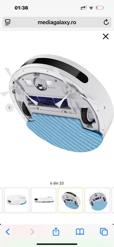 ROWENTA Aspirator robot TOTAL CARE RR7687WH