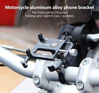 Suport aluminiu telefon smartphon moto bicicleta trotineta Gub Plus 6