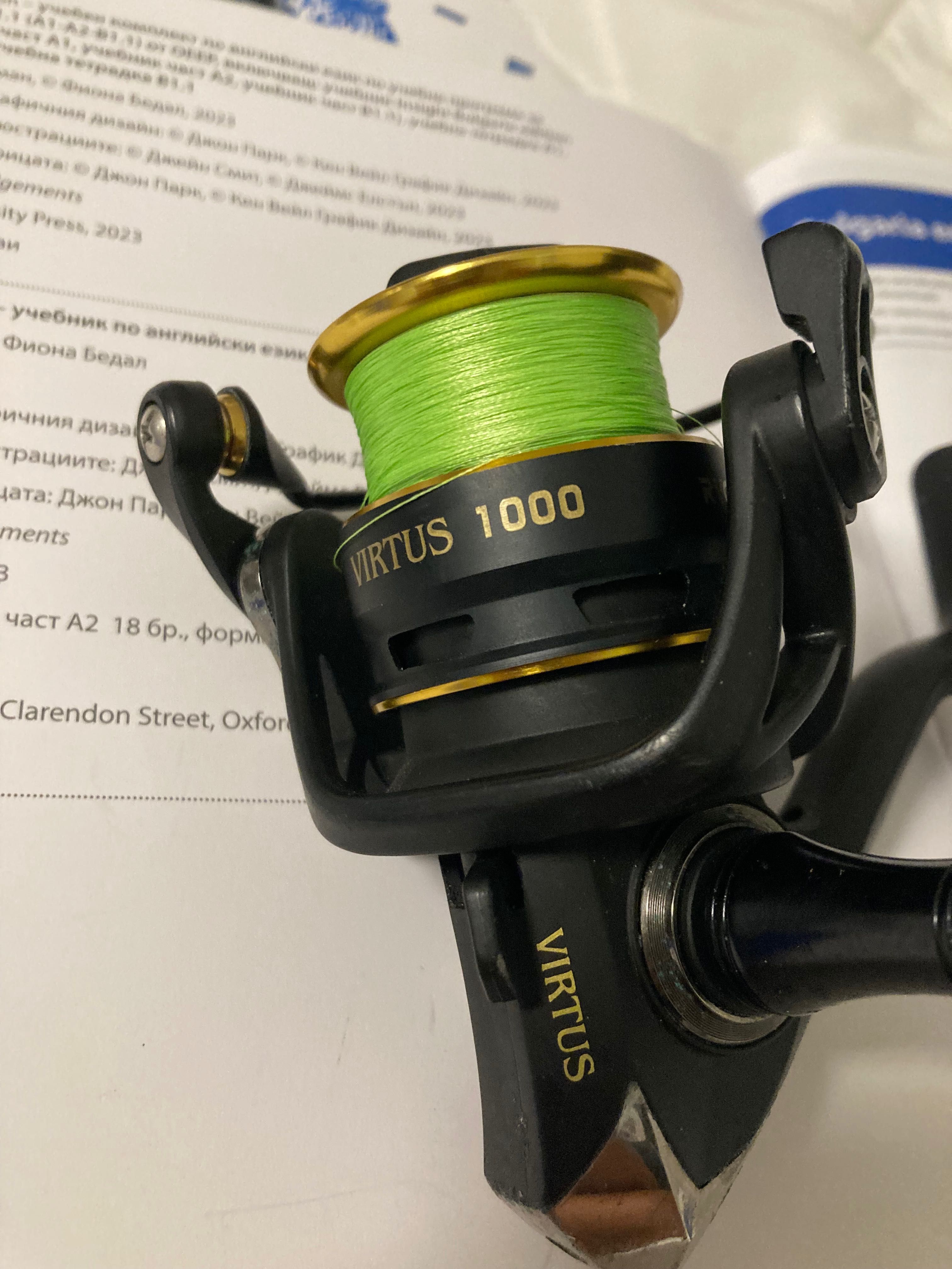 Макара ryobi virtus 1000