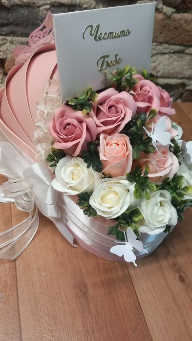 Букет за изписване на бебе.