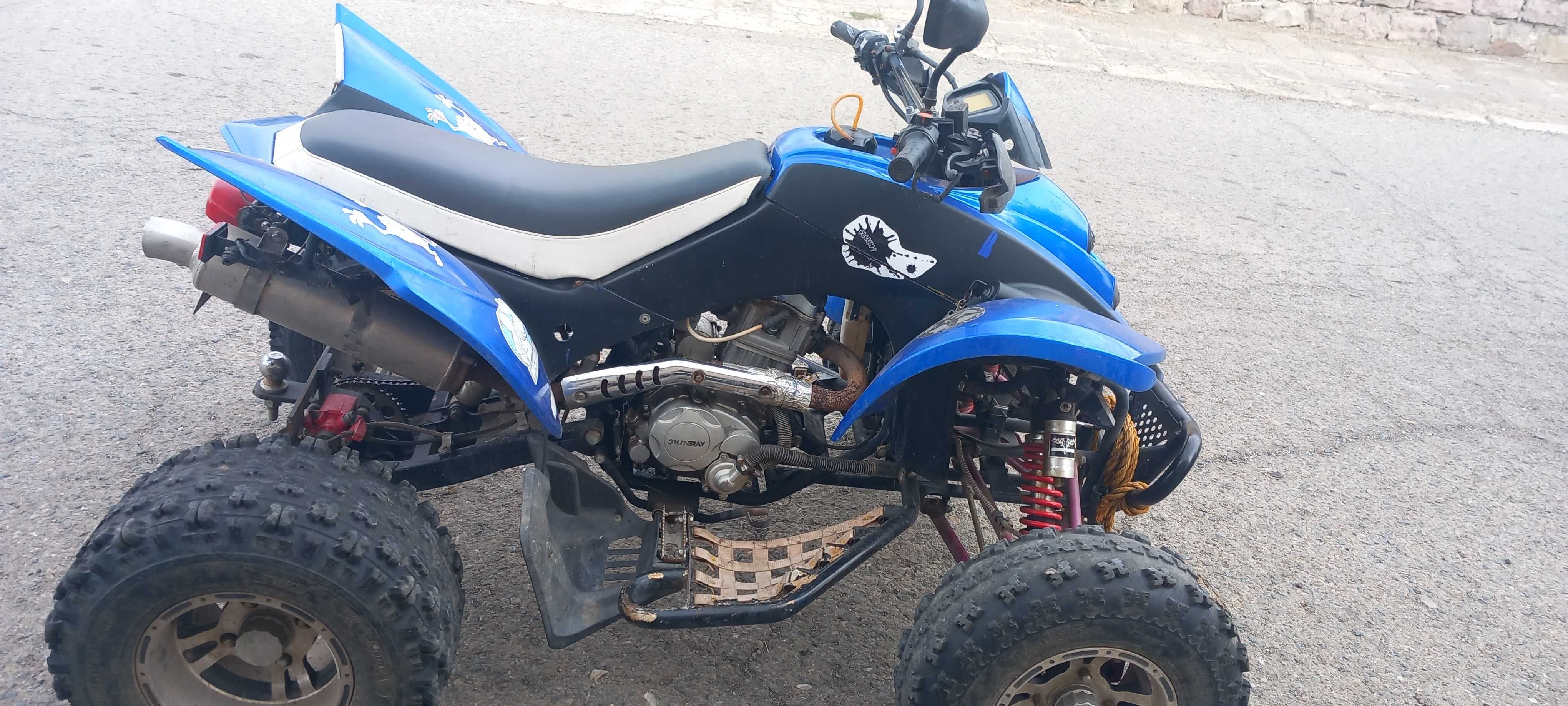 Продавам атв Shineray spyder 250