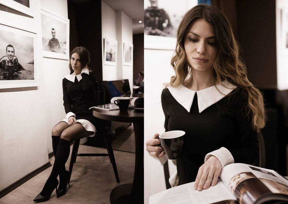 Лимитирана, дизайнерска рокля на български бранд