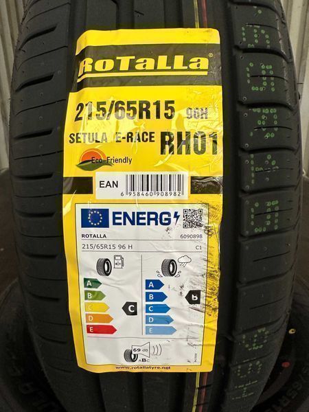 Нови летни гуми ROTALLA SETULA E-RACE RH01 215/65R15 96H НОВ DOT