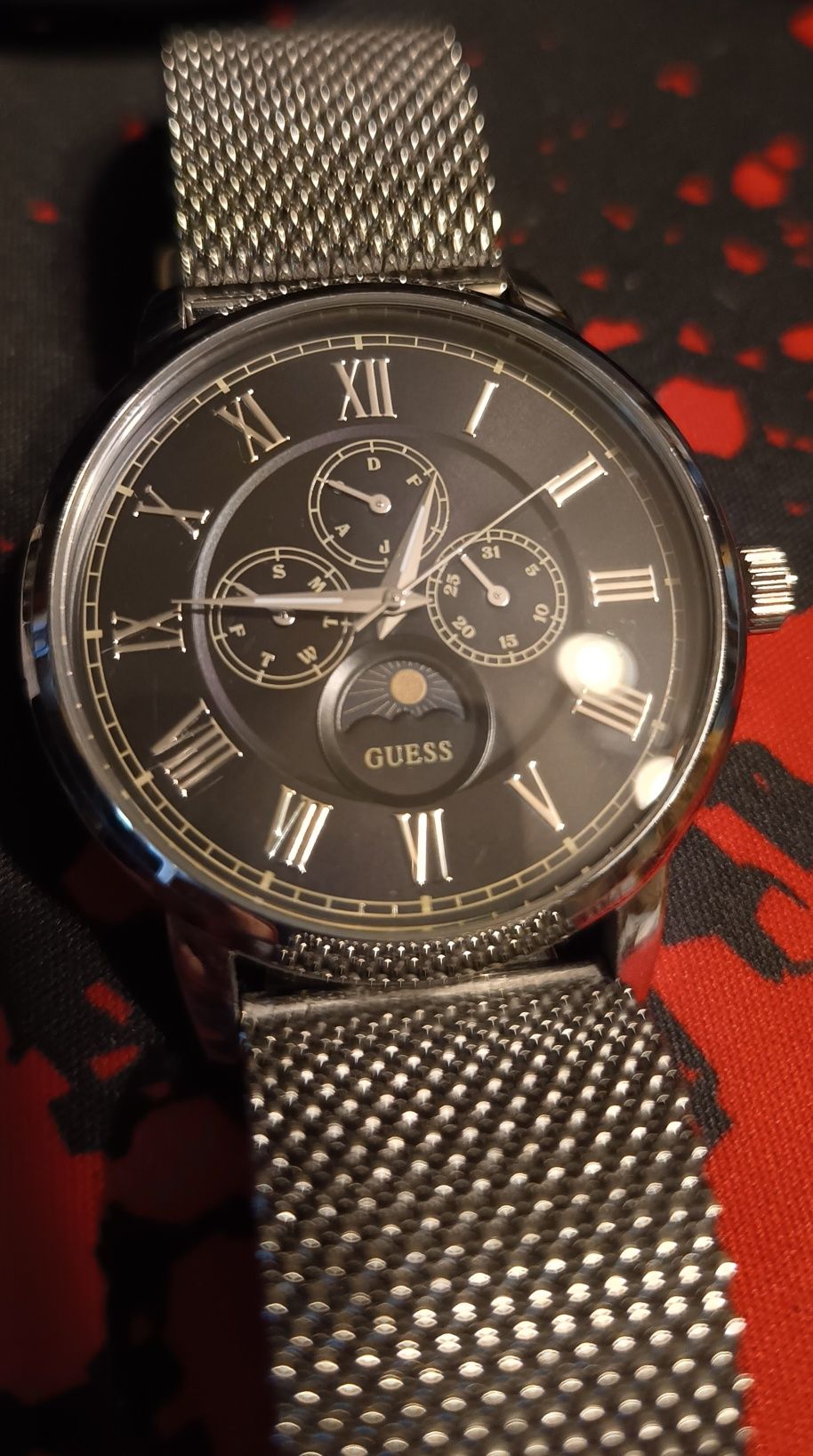 Ceas Guess barbatesc cifre romane