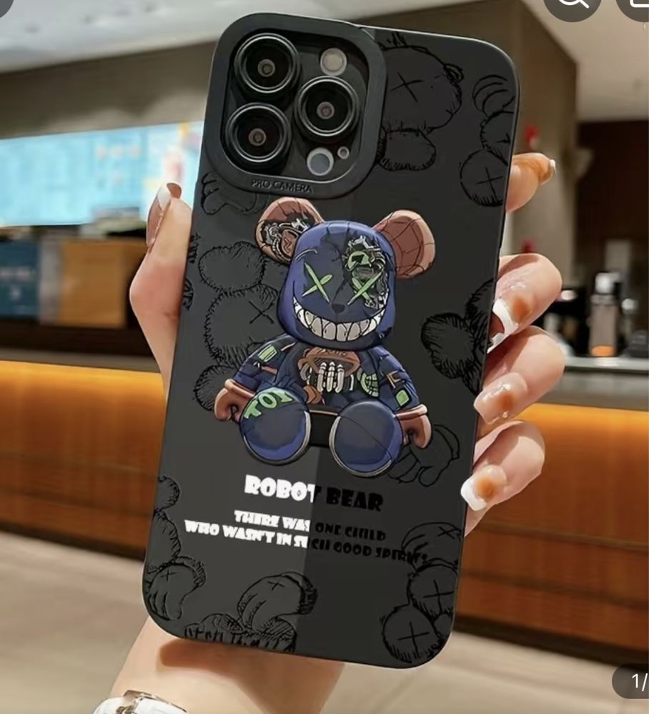 Чехол Robot Bear на IPhone 14 pro max