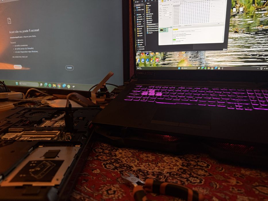 Reparații BIOS (unbrick, resetare parolă, programare)