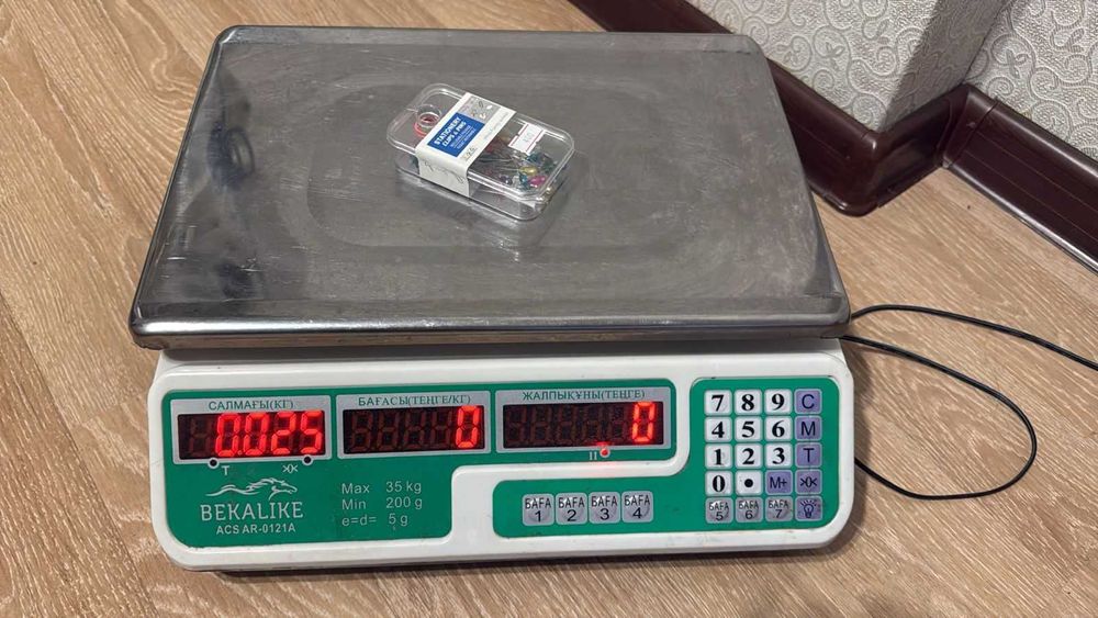 Весы настольные электрические