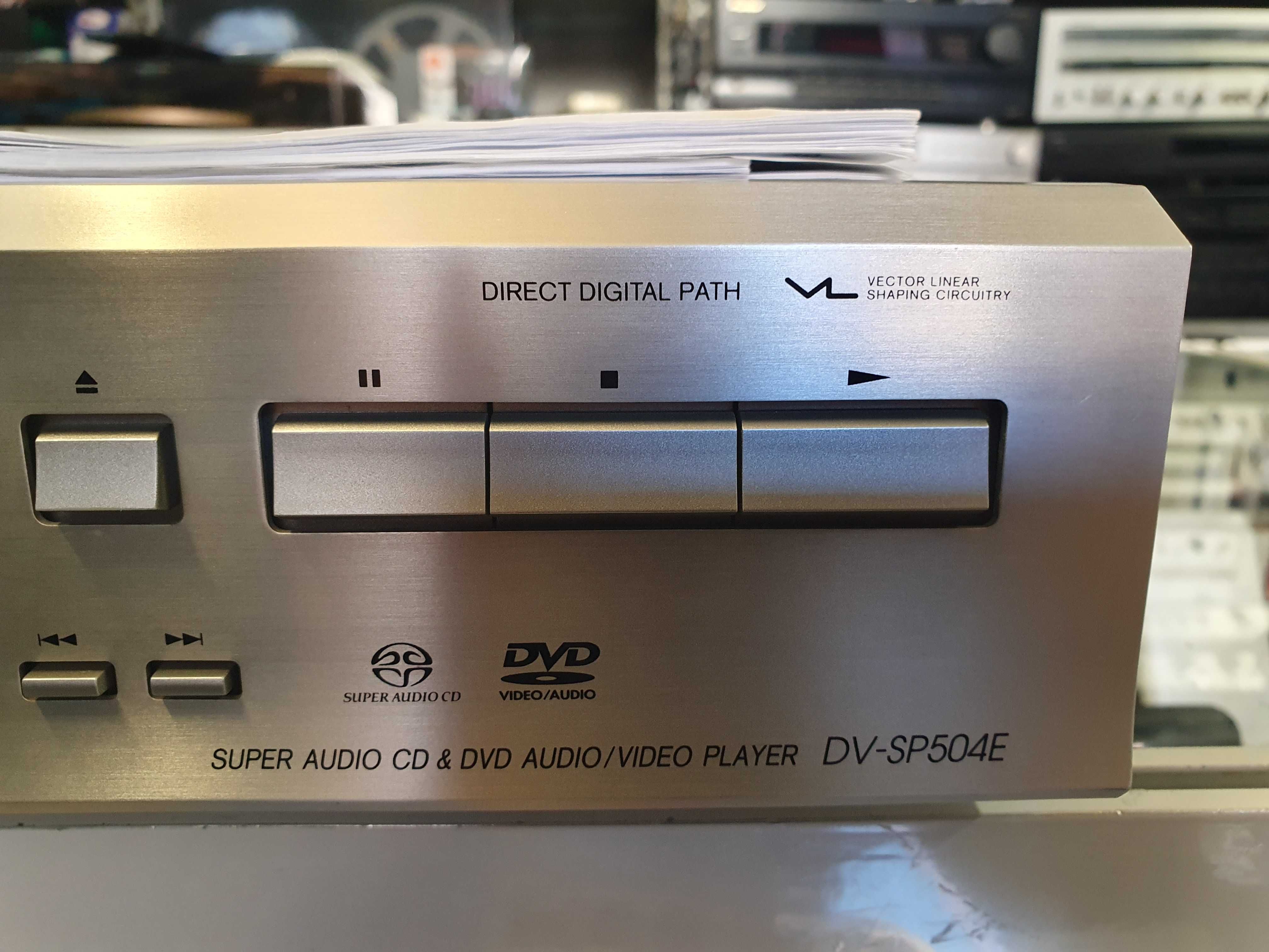 CD Player ONKYO DV-SP504E Super Audio CD & DVD Audio