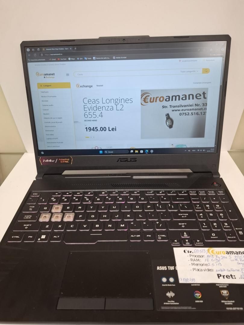 Laptop ASUS TUF Gaming A15 -P-