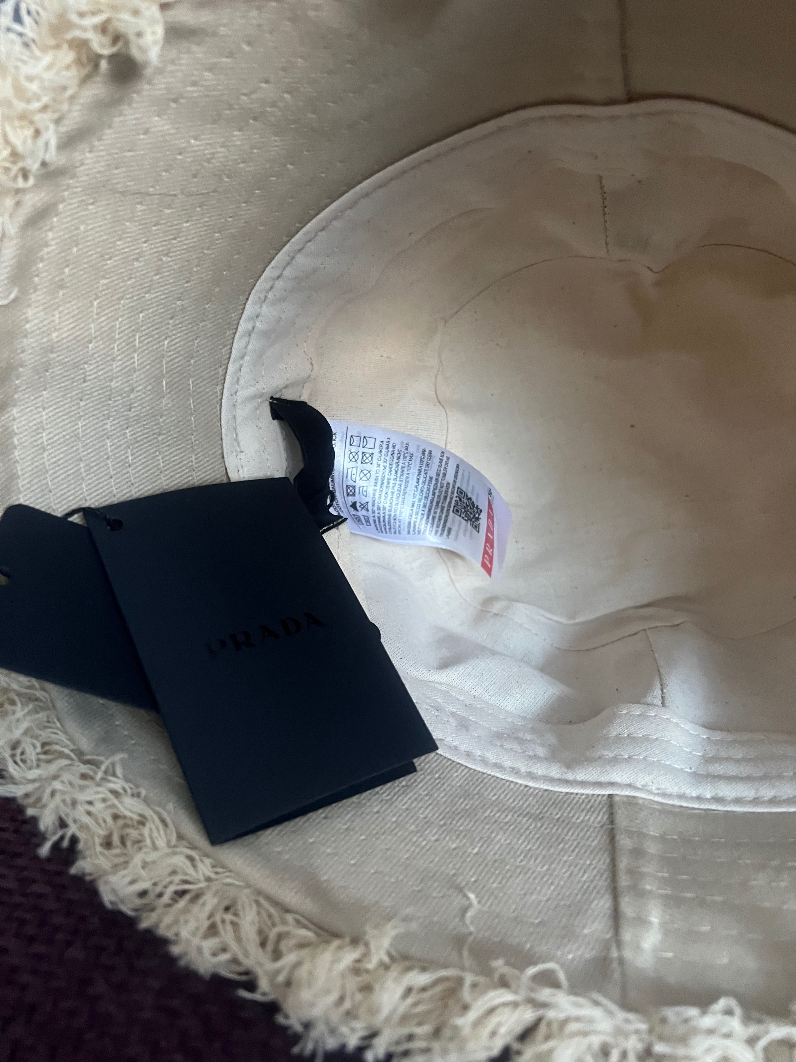 Prada шапка плажна