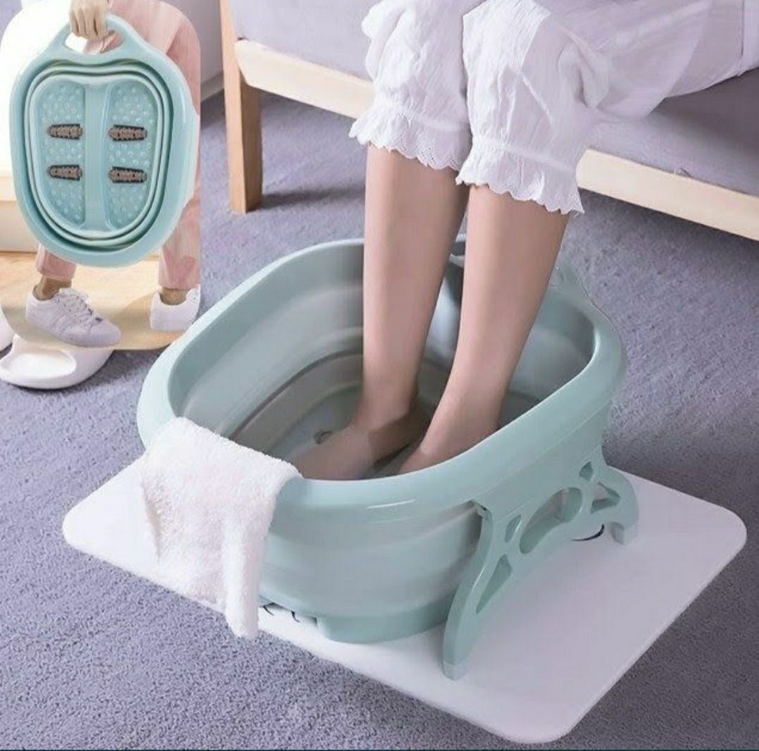 Даставка бесплатная! Складная массажная ванночка для ног.
